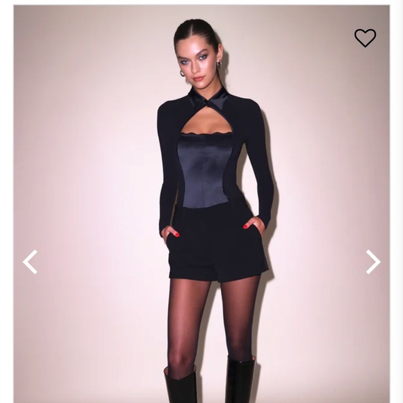 Decollette bodysuit (Fleur du Mal) Size XS - Picture 3 of 6